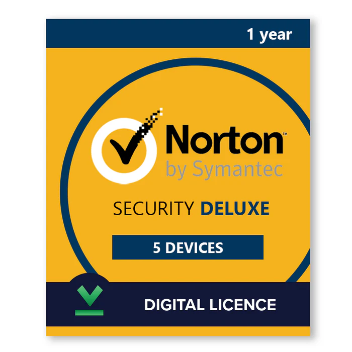 Norton 360 Deluxe – 5 Users, 1-Year License - 1