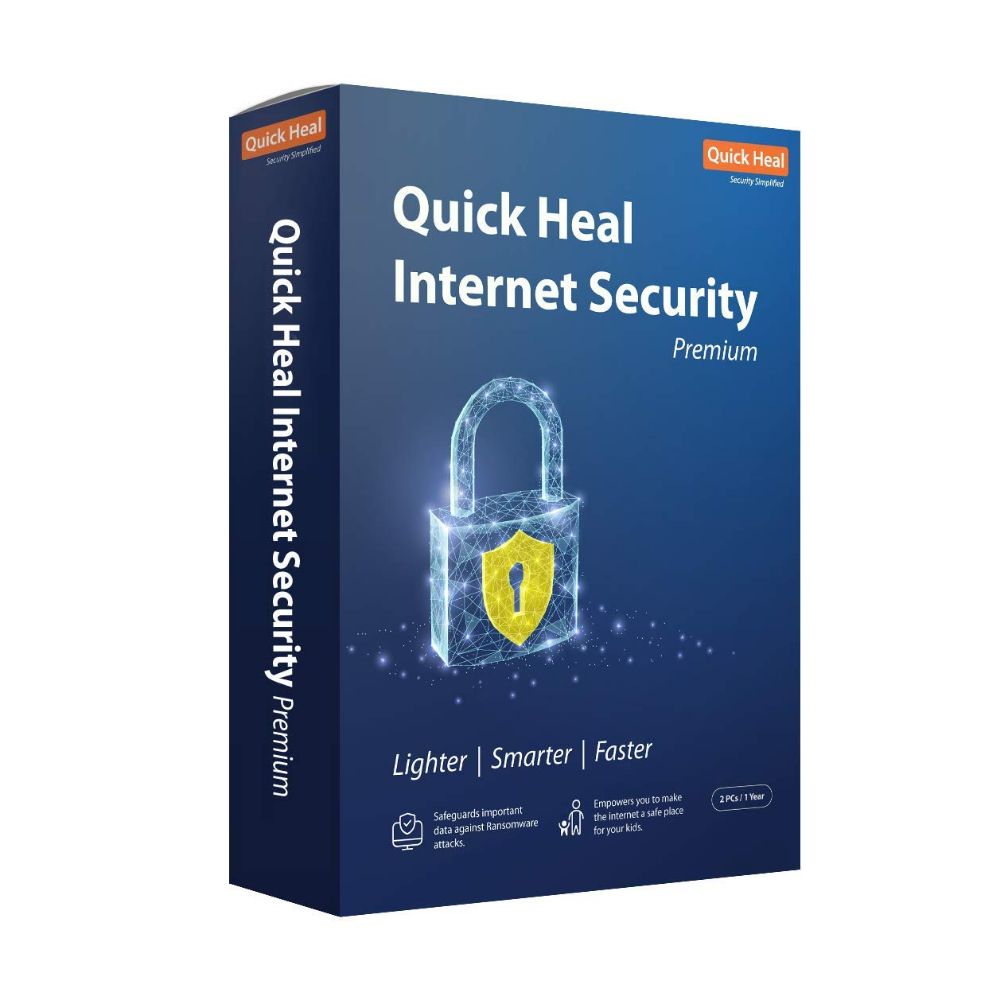 Quick Heal Internet Security – 3 Users, 1-Year License - 2