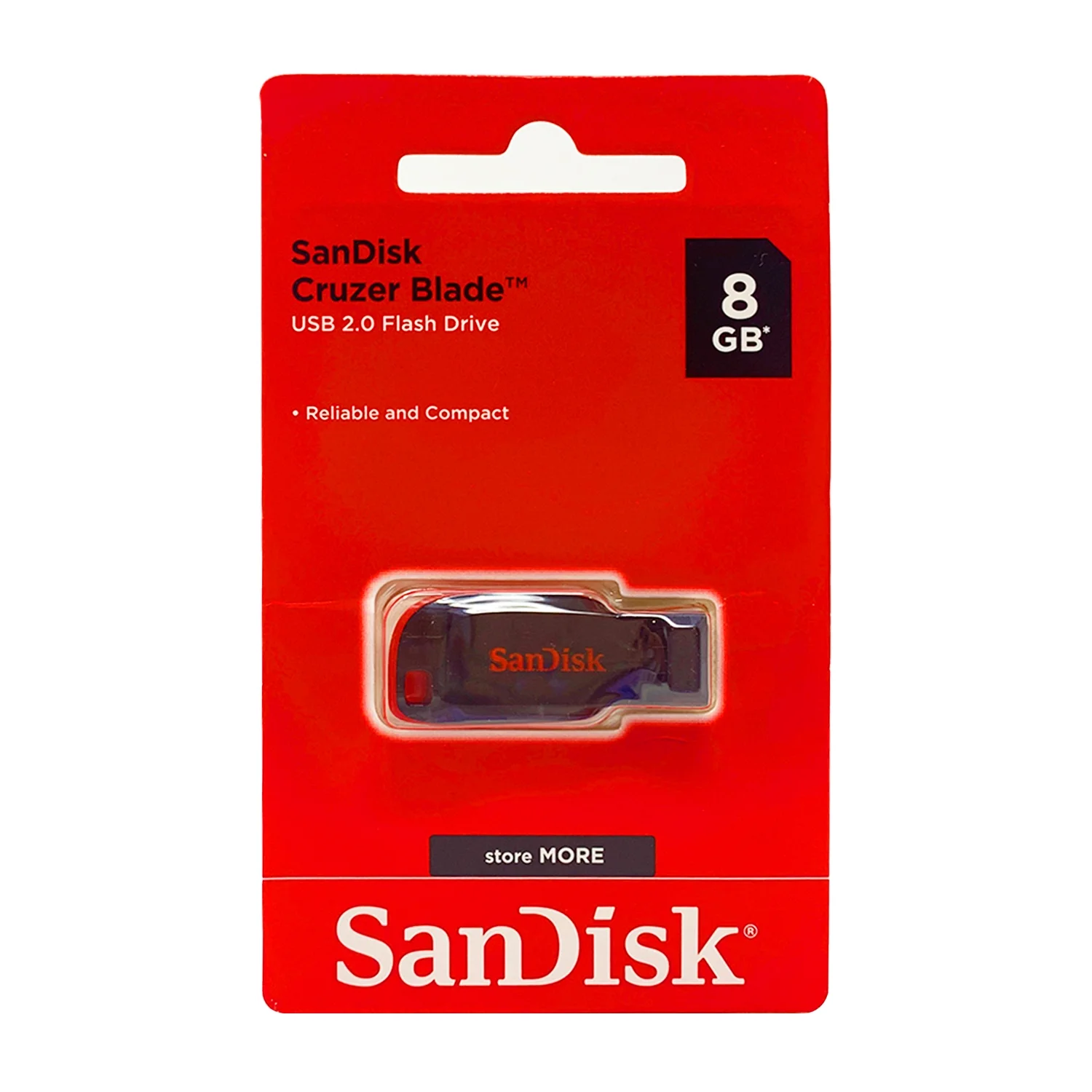 SanDisk Cruzer Blade 8GB USB 2.0 Flash Drive - 3